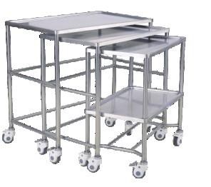 Medicinski inox kolica